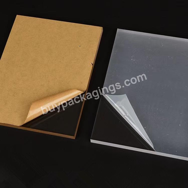 Factory Acrilico Uv Resistance Custom Cut Perspex Sheeting Pmma Plastic Acrylic Glass Sheet Manufacturer Clear Acrylic