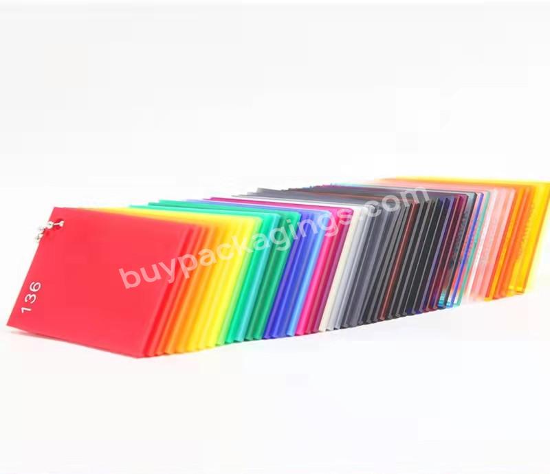 Factory Colored Clear 2mm 5mm 3mm Pmma Cast Acrylic Sheets Board Manufacturer Acrylic Plastic