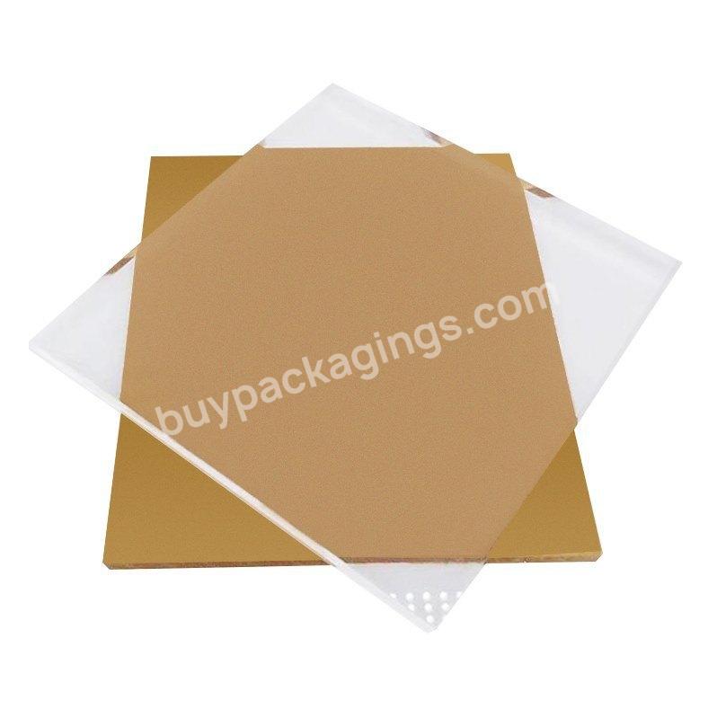Factory Custom 1mm Acrilico Laser Cutting Clear Acrylic Sheet Plastic Boards Transparent Acrylic Sheet
