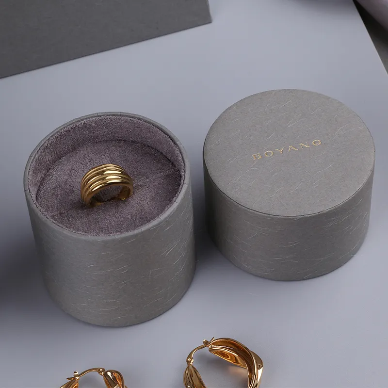 Factory Custom Hot Sale Product Quality Luxury Display Small Paper Box For Rings Box Packaging Jewelry