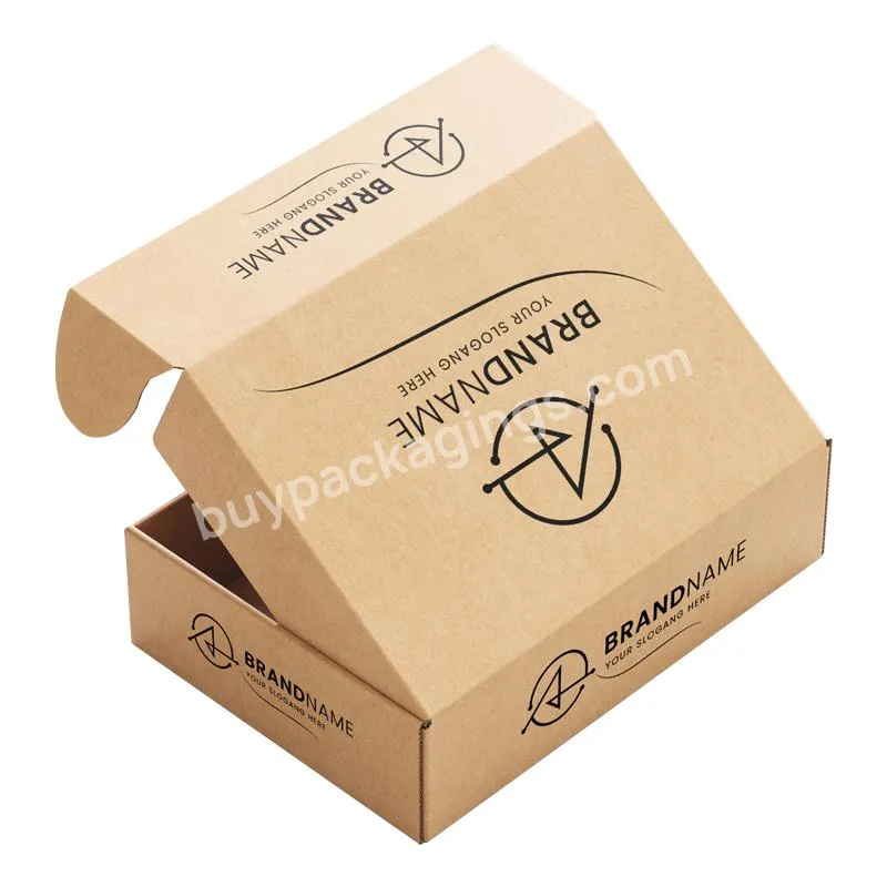Factory Custom Paper Cardboard Shipping Mailers Boxes Gift Packaging Custom Logo
