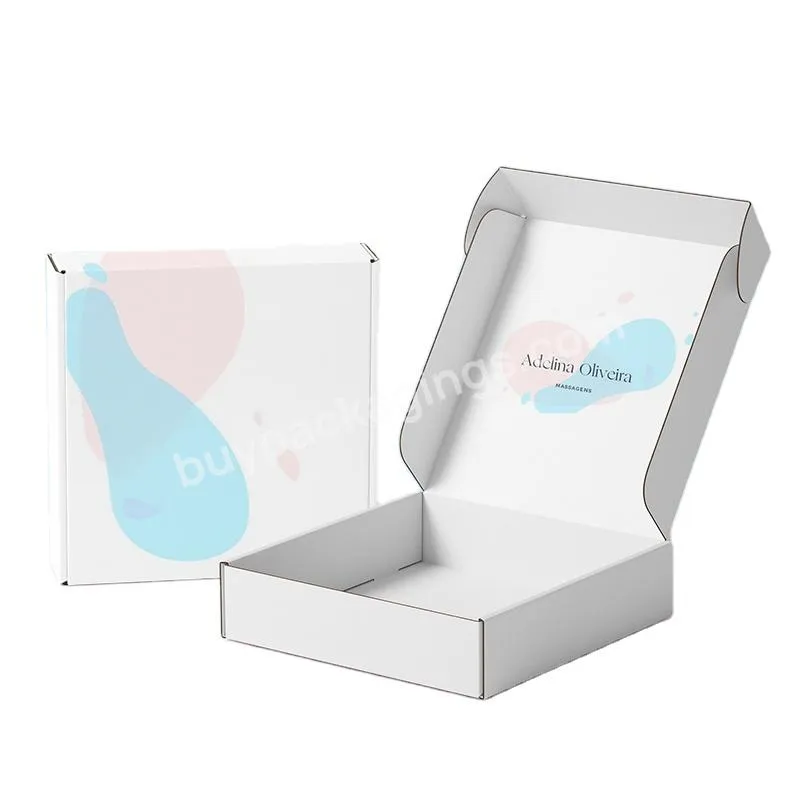 Factory Custom White Magnetic Plain White Gift Matte Box Plain Packaging Box Magnetic Gift Box