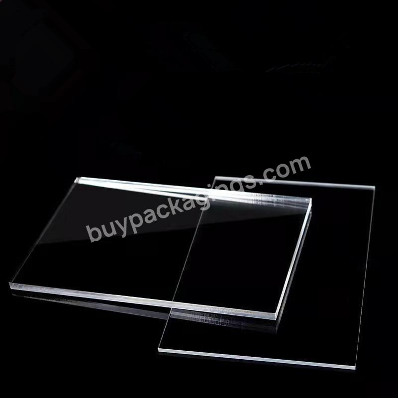 Factory Direct Sale Customized 3mm 5mm Clear Transparent Plastic Cast Acrylic Sheet