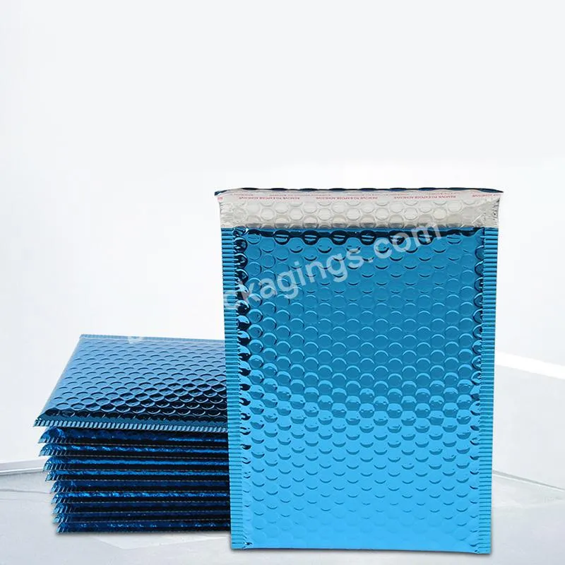 Factory Direct Sales Custom Eco Friendly White Black Colored Dark Blue Bubble Mailer