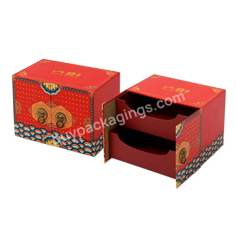 Factory Direct Selling Customized Paperboard Drawer Gift Packaging Boxes Cardboard Drawer Rigid Box