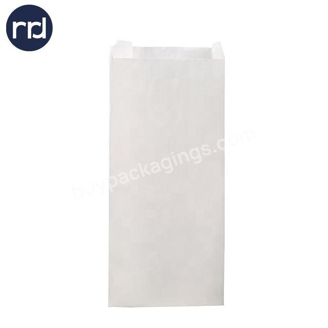 Factory Direct Supply Simple Custom Brownwhite Paper Shopping Package Bags