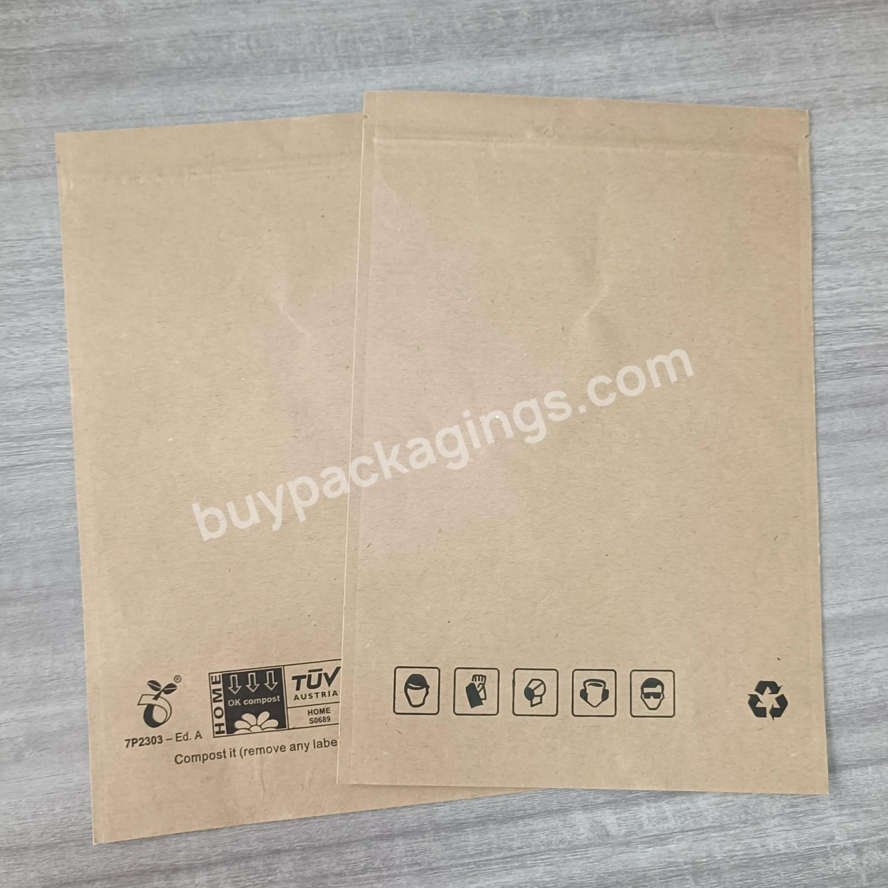 Factory Direct Supply Unique Printed Logo Eco Friendly Envelope Custom Mailer Mailing Bag Black Poly Mailer For Clothing