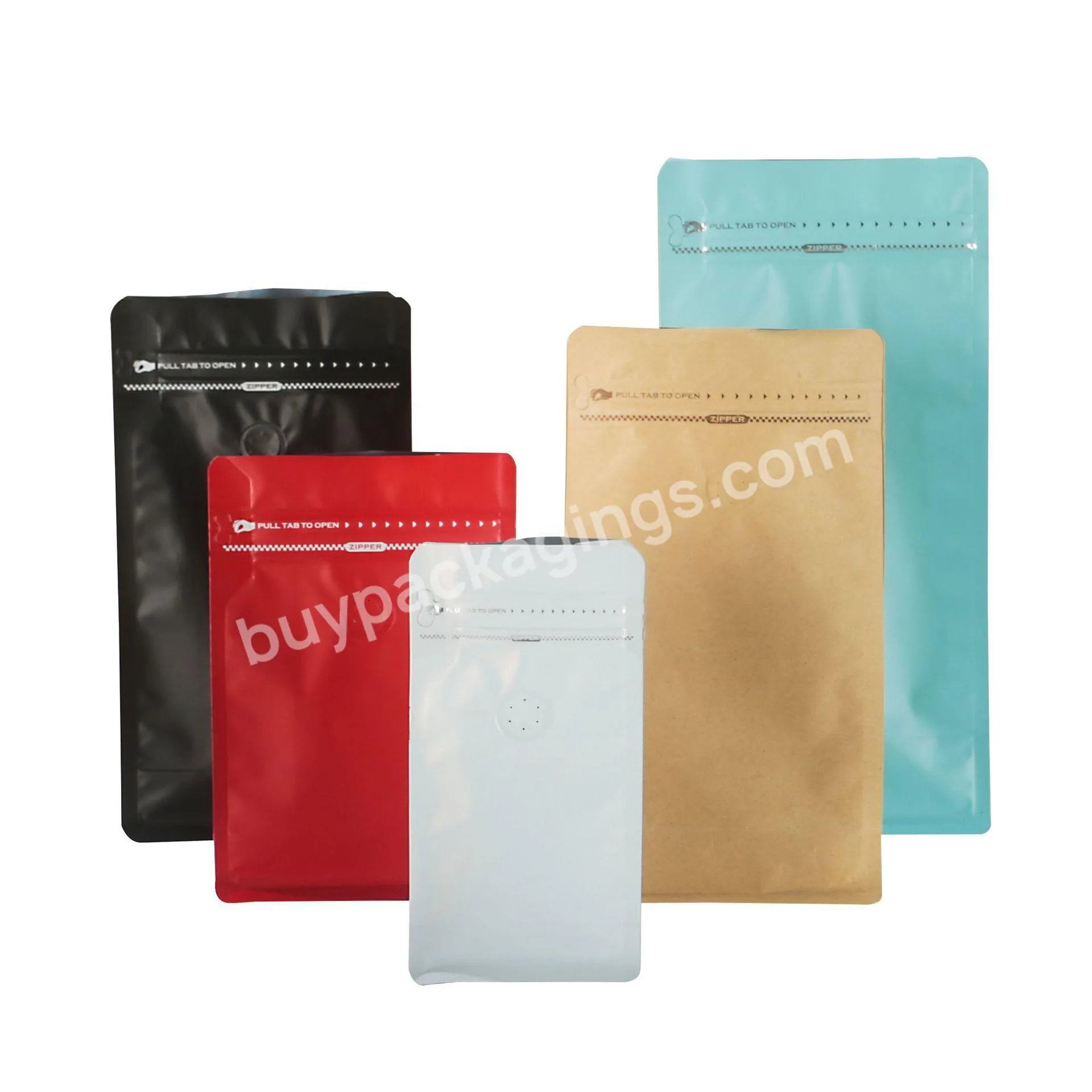 Factory Direct Wholesale Moisture-proof Resealable Stand Up Pouch Plastic Packaging Coffee Beans Bags With Valve And Zipper - Buy Coffee Bean Bags With Valve,Coffee Bean Bags Wholesale,Stand Up Coffee Bean Bags.