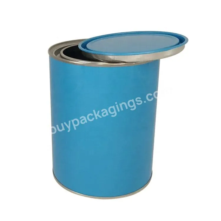 Factory Directly 32oz Printed Empty Round Paint Tin Can