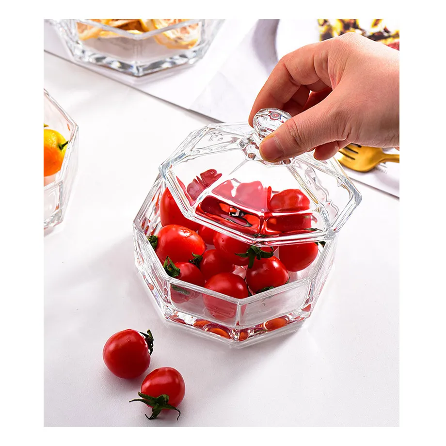 Factory Directly Sale Candy Cans Large Capacity Jewelry Storage Box Cheap  Price Glass Jar