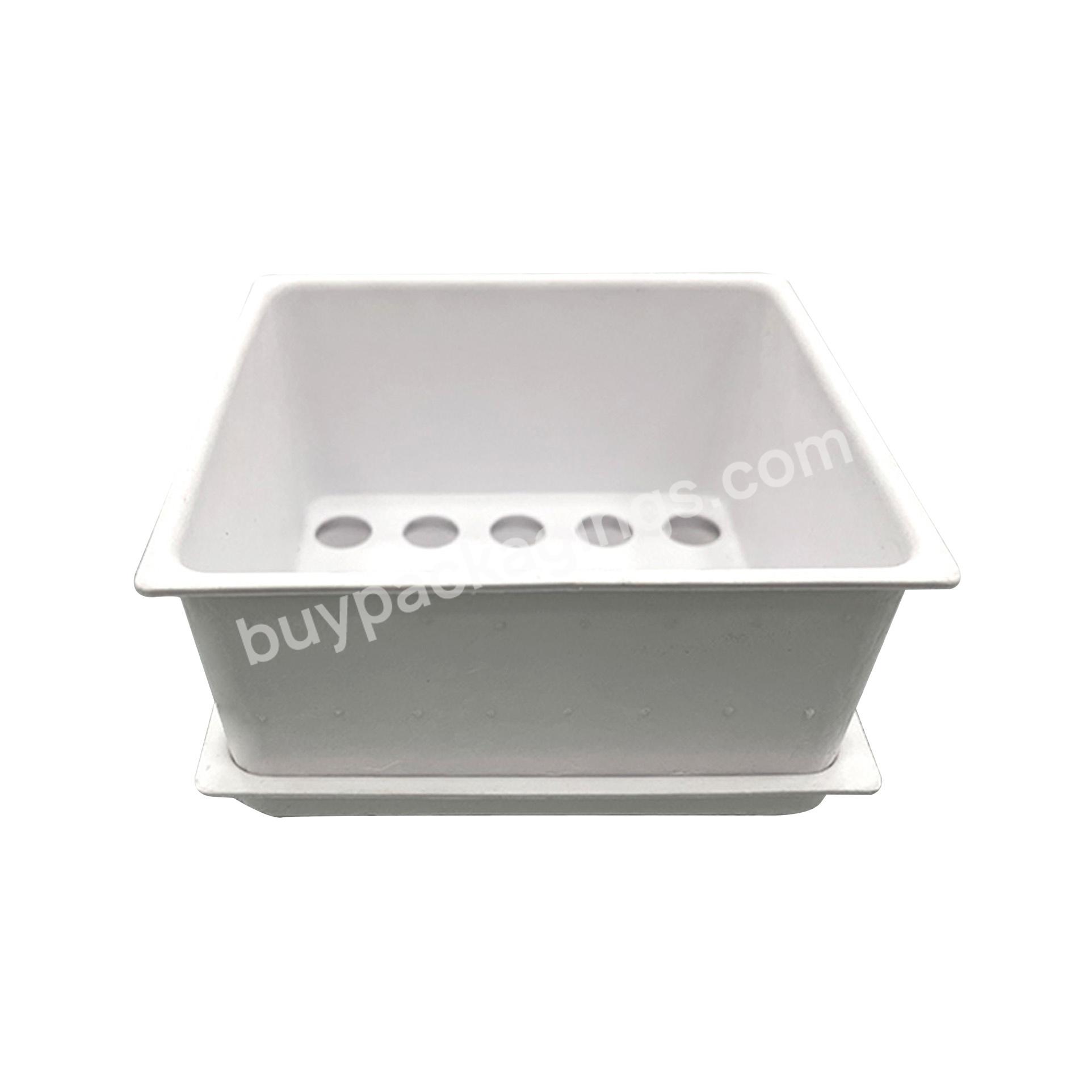 Factory Directly Supply Custom Cosmetic Inner Tray Molded Pulp Packaging For Skin Care Essence