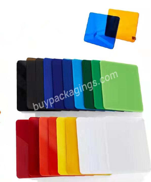 Factory Hot Sale Colored Cast Clear Acrylic Plastic Sheet 2mm 5mm 3mm Pmma Acrylic Sheets Customized Acrylic Plastic