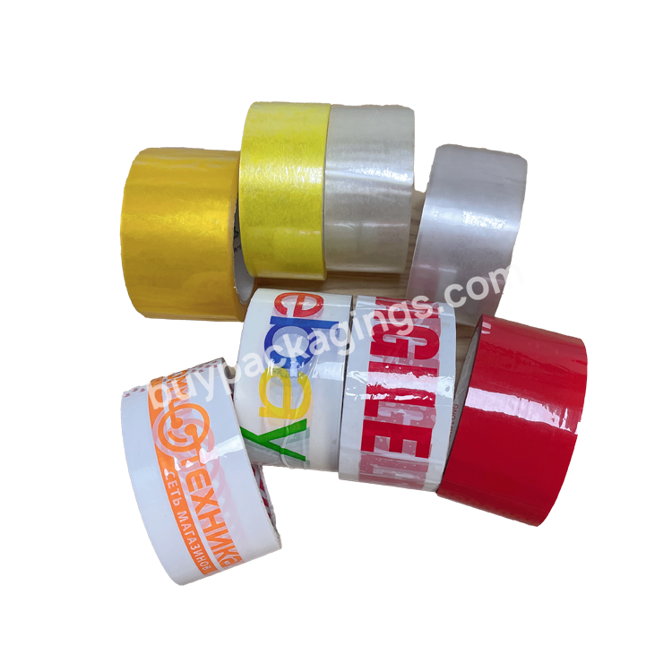Factory Manufacturing Self Adhesive Tape Plastic Bopp Packing Tape Waterproof Transparent Clear Opp Packing Tape