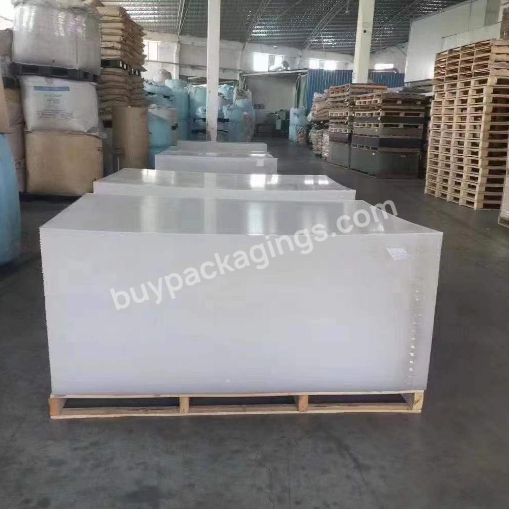 Factory Oem Ultra-high Brightness White Polystyrene Optical Plate Sheet