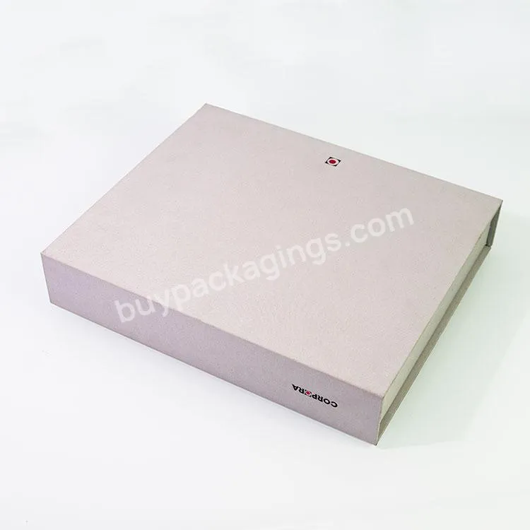 Factory Photo Book Custom Binder Fabric Clamshell Binder Boxes Directly Paper Turned Edge 3 Ring Binder