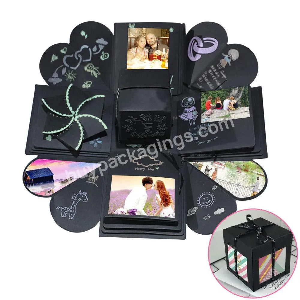 Factory Price Custom Luxury Explosion Surprise Gift Box With Logo