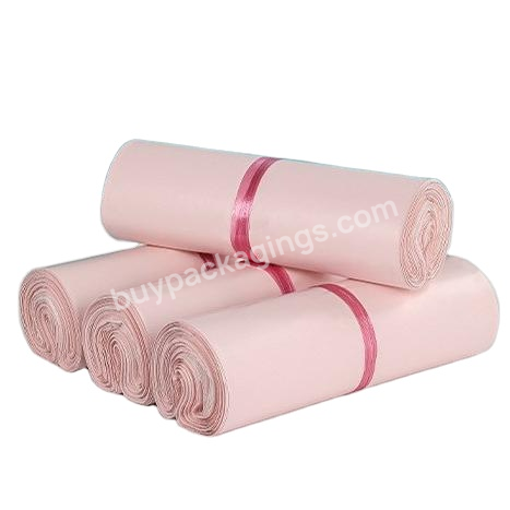 Factory Price Packaging Eco Friendly Pink Printed Logo Custom Shipping Mailing Bags Poly Mailers For Clothes