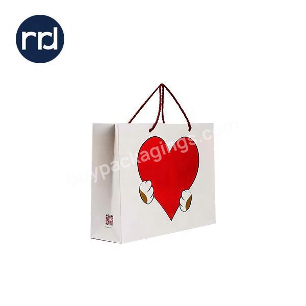 Factory Price Selling Collapsible Gift Bags Custom Logo Fancy Paper Gift Bag With Handles