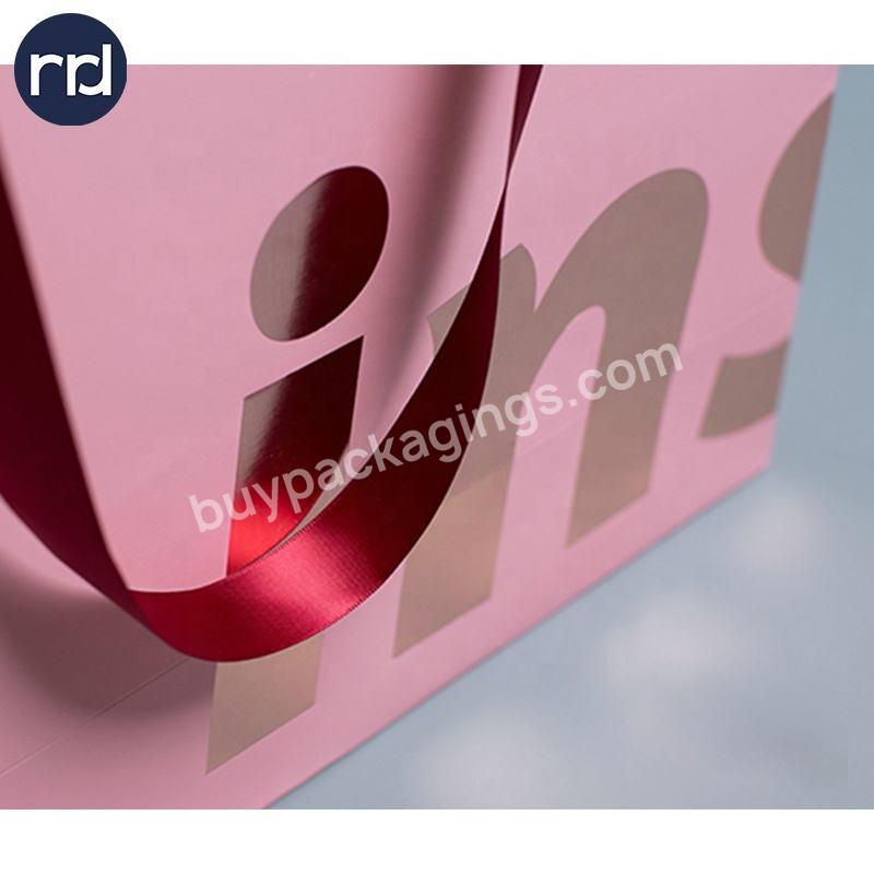 Factory Price Selling Gift Paper Bag Packaging Custom Logo Christmas Gift Wrapping Bag