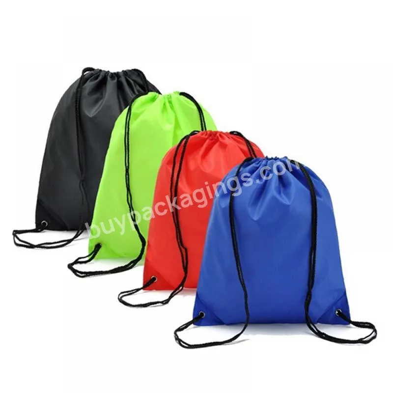 Factory Promotional Custom Logo Sports Polyester Drawstring Bag Printing Draw String Bag - Buy Polyester Drawstring Bag,Drawstring Bag,Polyester Backpack Bags.