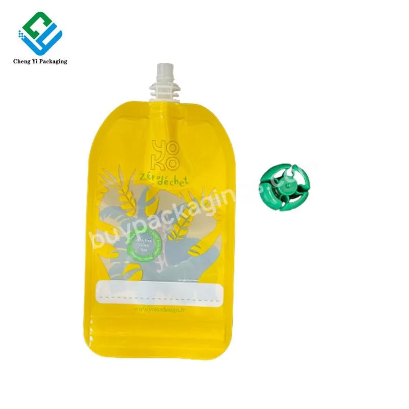 Factory Sale 100% Recyclable Stand Up Spout Pouch 50ml 100ml Baby Complementary Food Packaging Bag