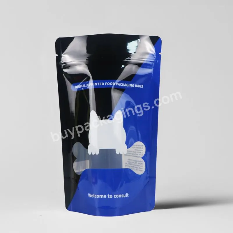 Factory Supplier Resealable Zip Lock Clear Transparent Front Aluminum Foil Doypack Standing Up Pouches Food Packaging Bags - Buy Standing Up Pouches,Aluminum Foil,Custom Logo.