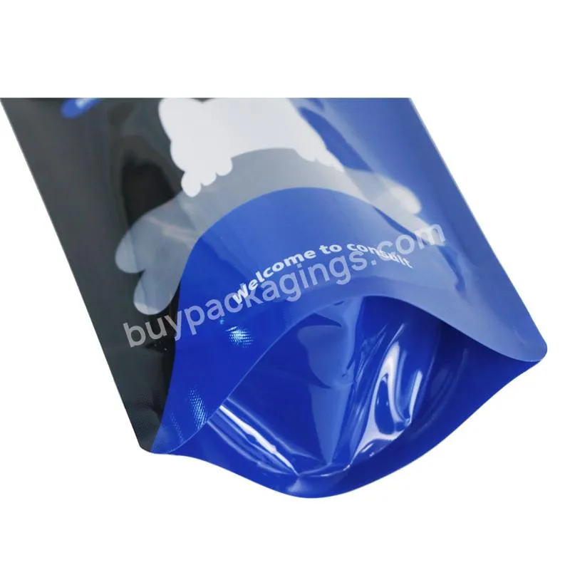 Factory Supplier Resealable Zip Lock Clear Transparent Front Aluminum Foil Doypack Standing Up Pouches Food Packaging Bags - Buy Standing Up Pouches,Aluminum Foil,Custom Logo.