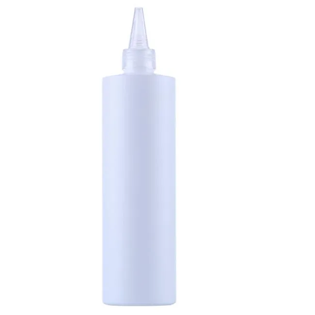 Factory Wholesale Food-grade PE Materials Extruded  Round  Shape Point-nose Design Sub-bottles Plastic Bottle