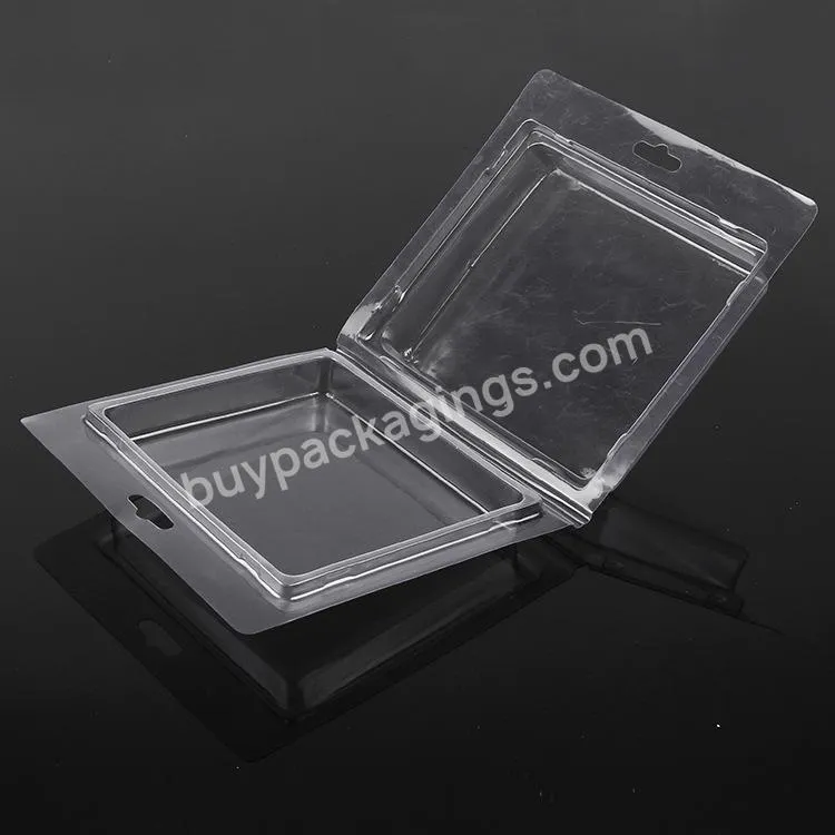 Fancy Folding Pattern Printing Insert Package Electronic Component Custom Clamshell Wrap Usage Makeup Blister Packaging