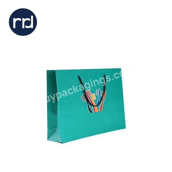 Fashion Simple Custom Reusable Shopping Bags  Paper Grocery Foldable Wholesale