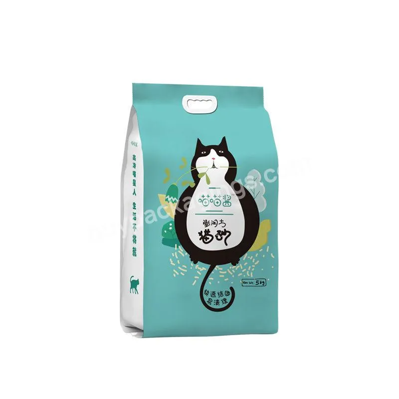 Feed Packaging Bag Stand Up Pouch Pet Cat Food Bag 25kg Bags Of Cat Food