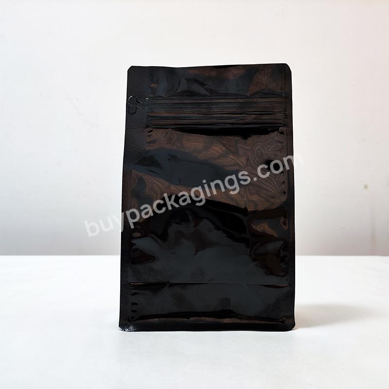 Flat Bottom Pouch Square Bottom Whey Protein Powder Bags Sealable Packaging Bag For Powder Self-supporting Powder Packaging Bag