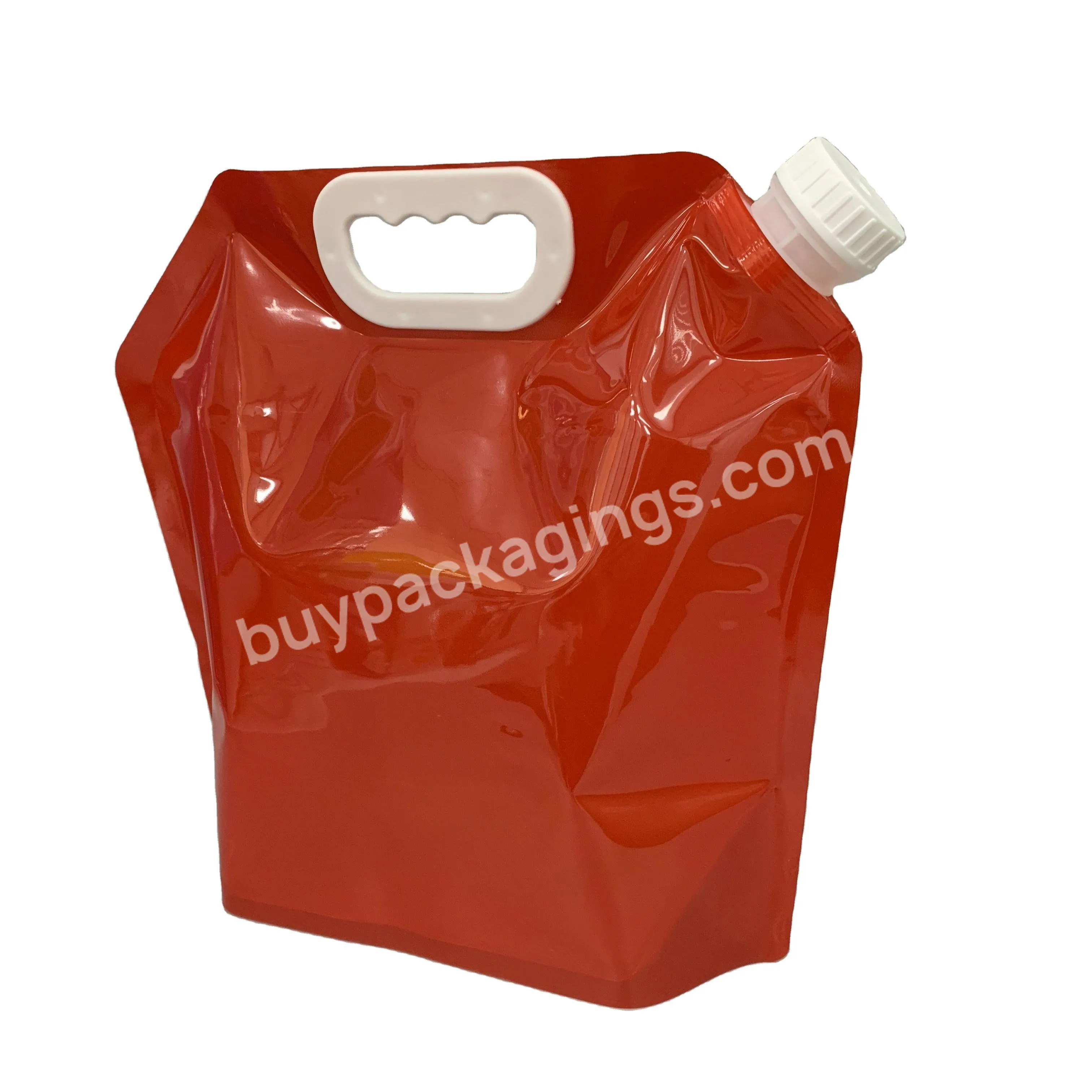 Foldable Water Bag Outdoor 5l/10l Camping Hiking Sport Portable Water Container