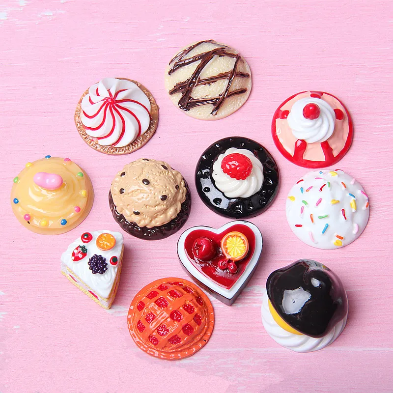 Food Design Yummy Dessert Cake Ice-cream Wholesale Cheap Price Home Decoration Fridge Magnetic Sticker