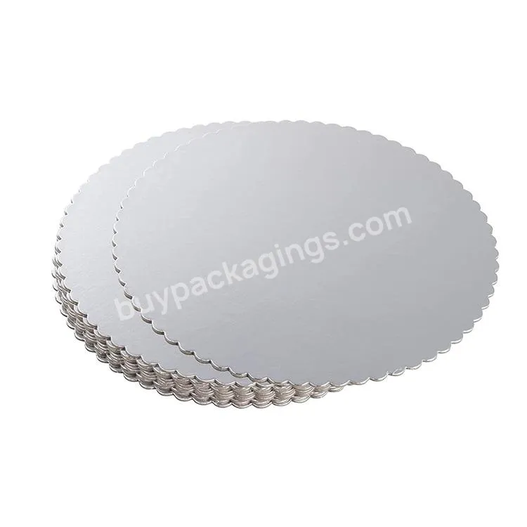 Food Grade 6 Inch 8 Inch 12 Inch White Square Round Cardboard Paper Cake Tray Board - Buy Round Paper Cake Board,Card Board Cake,Cake Board 8 Inch White.