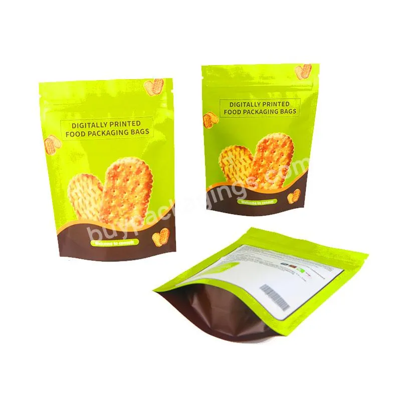 Food Grade Custom Printed Resealable With Zipper Stand Up Food Pouch Aluminum Foil Laminated Food Packaging - Buy Custom Printed Resealable With Zipper,Reusable Holographic,Stand Up Food Pouch Aluminum Foil Laminated.