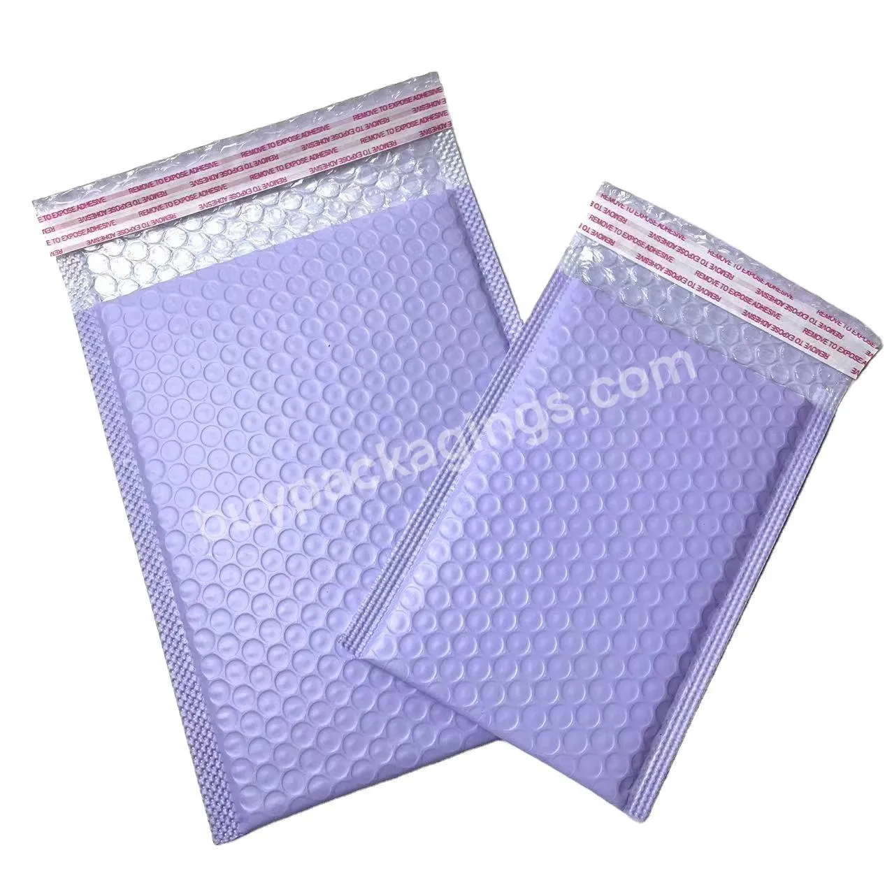 Free Design Bubble Mailers Plastic Bubble Envelope Waterproof Express Mailing Bags Custom Logo T-shirt Delivery Bag