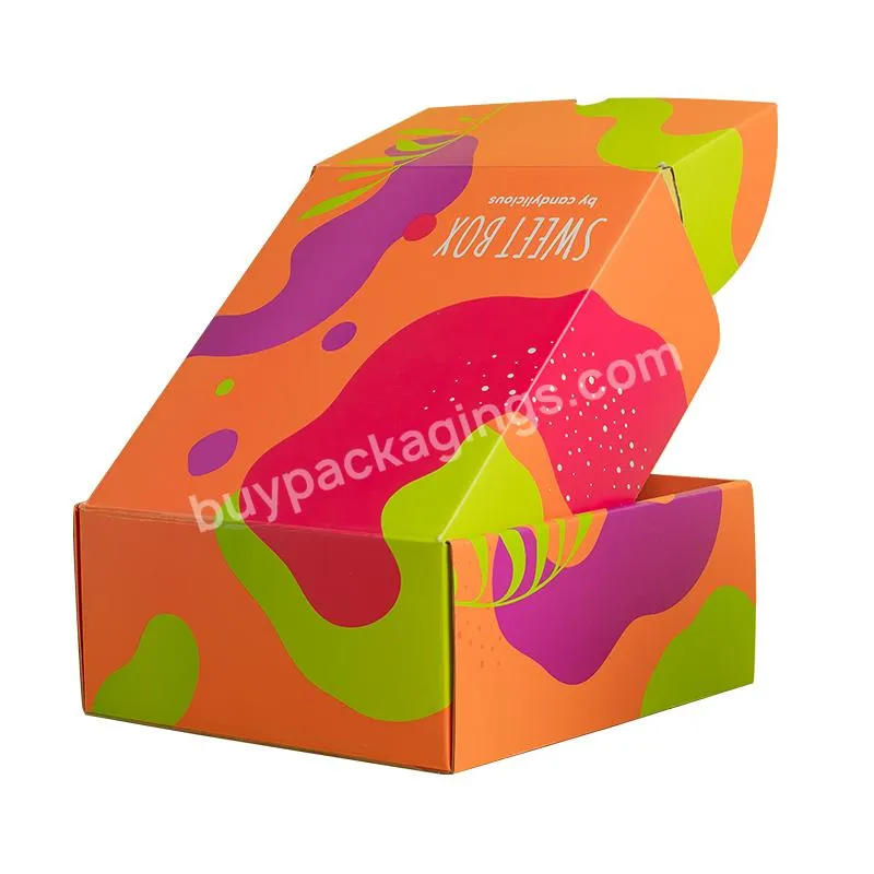 Free Design Oem Recyclable Cardboard Mailer Boxes Custom High Quality Corrugated Packaging Box Mailers Shipping