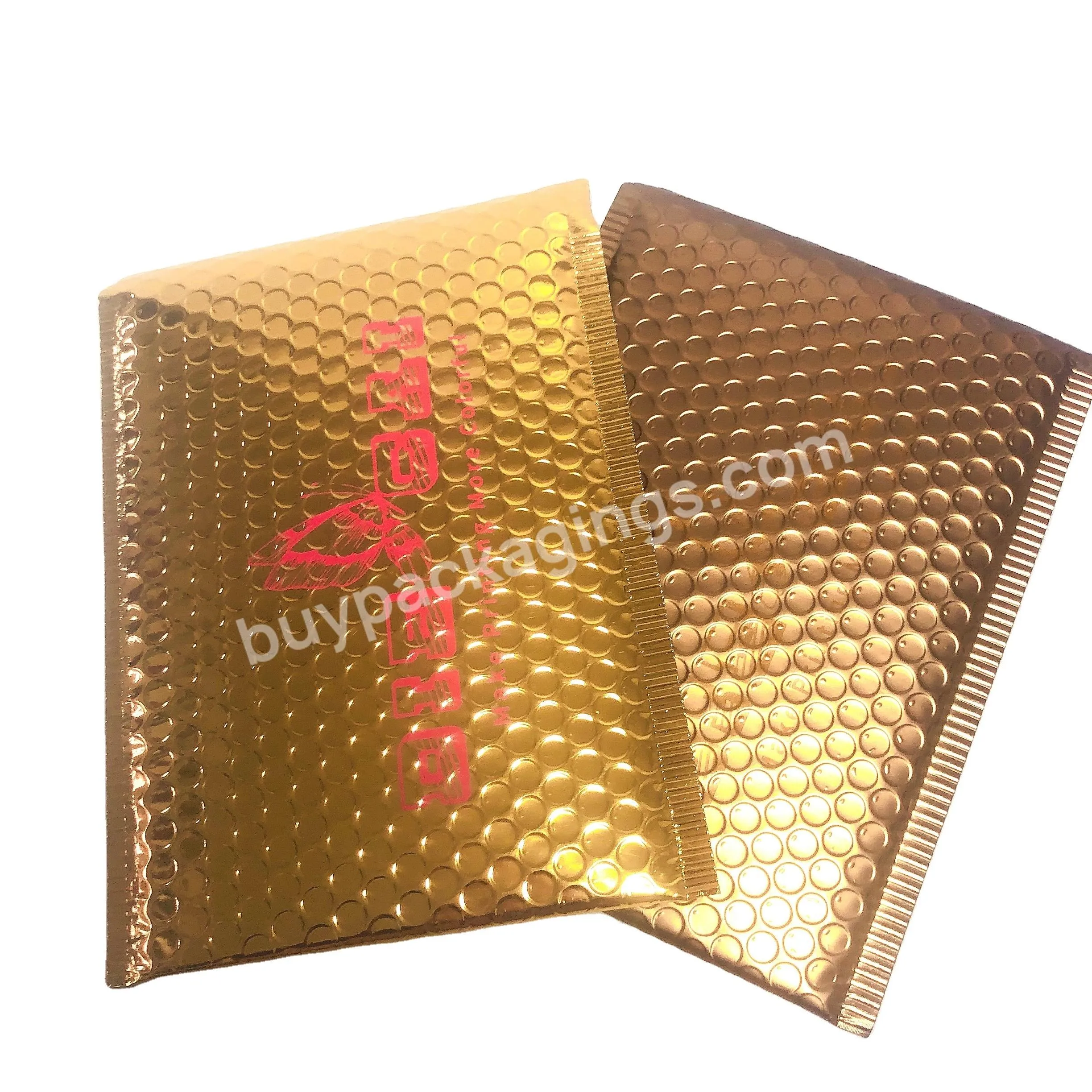 Free Sample Envelopes Packaging Black Bubble Mailer Bag White Christmas Packaging For Cosmetics