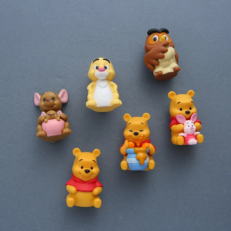 Free Samples Resin Cute Animal Fridge Magnets Cartoon Series 3d Souvenir Fridge Magnets