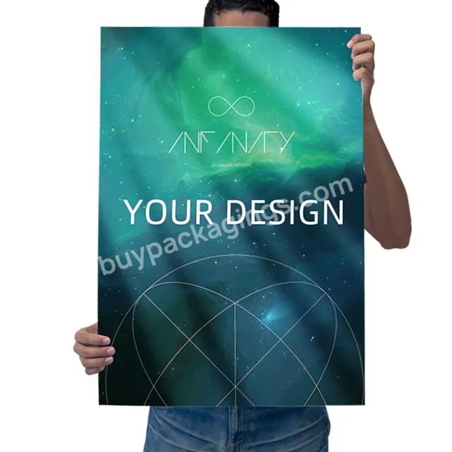 Full Color Custom Design Big Size a1 a2 a3 a4 a5 Poster Printing