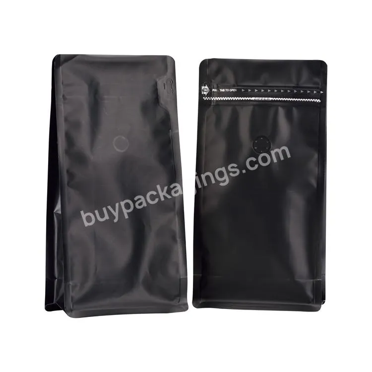Fully Biodegradable Bags Packaging Logo Print Plastic Coffee Packaging Costa Rica Coffee Bag With Valve