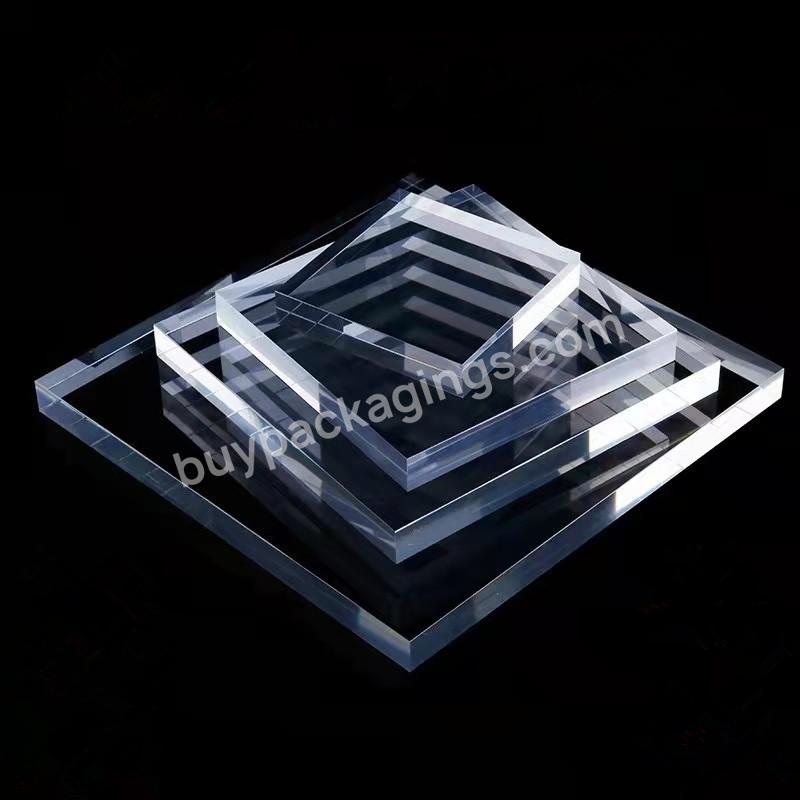 Good Quality Aesthetically Impact Resistant Clear Perspex Sheet Acrylic Board