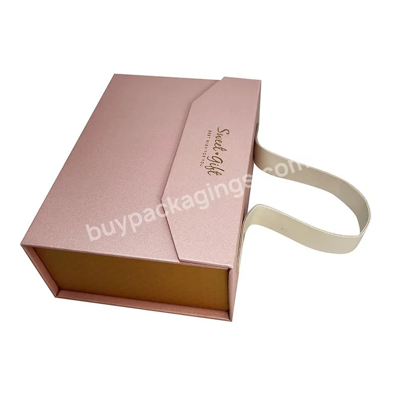 Good Quality Handbag Packaging Box Rectangular Candy Box Suitcase Cardboard Box