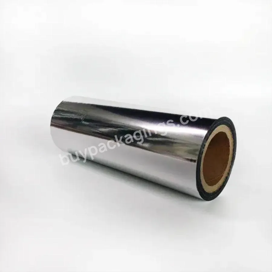 Good Quality Silver Vmcpp Vmopp Vmpet Aluminum Metalized Packaging Plastic Raw Material Roll Film