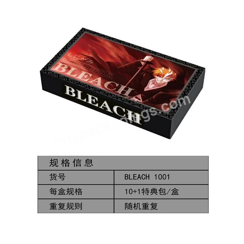 Googlepanese Wholesale 36 Box Anime Grim Reaper Game Collectible Card Anime Death God Battle Bleach Play Cards