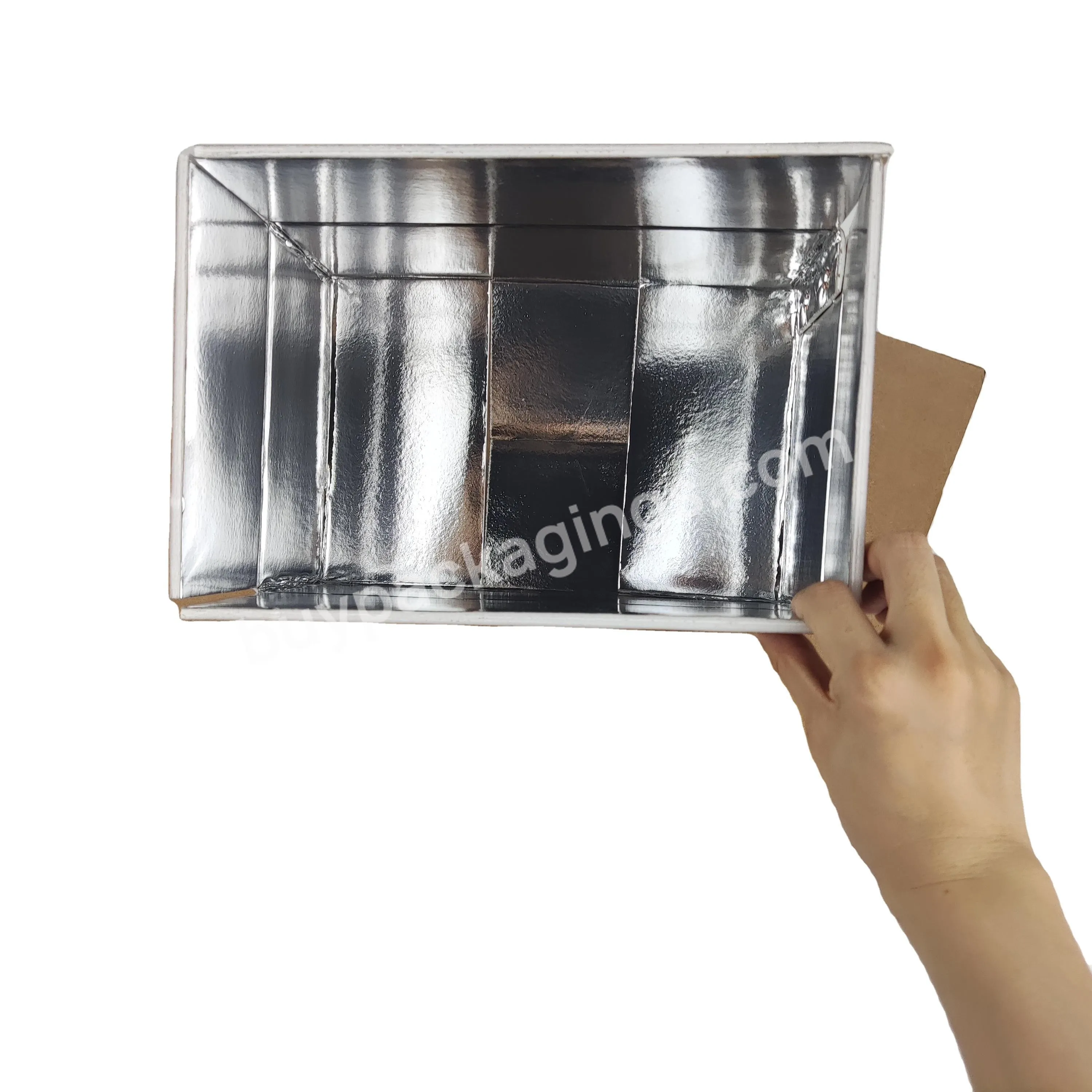 Heat Insulation Carton Heat Insulation Cold Chain Shipping Box With Insulation Box Liner Aluminum Foil Carton Liner