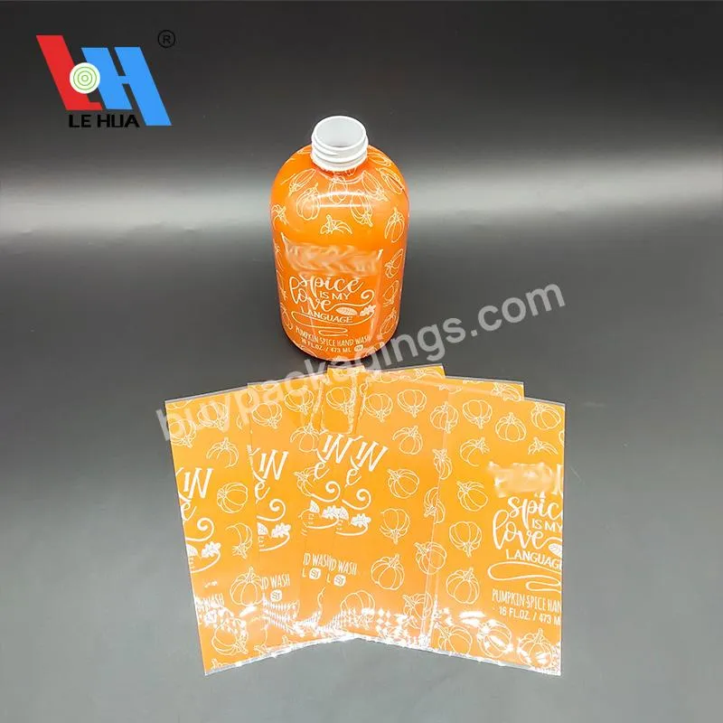 Heat Shrink Wrap Bands Clear Shrink Wrap For Bottles Shrink Band Film Sleeve