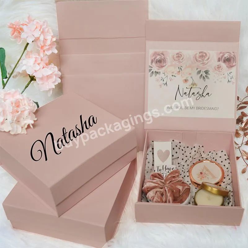 High End Luxury Carton Personalizadas Foldable Ribbon Cardboard Packaging Magnetic Gift Paper Box