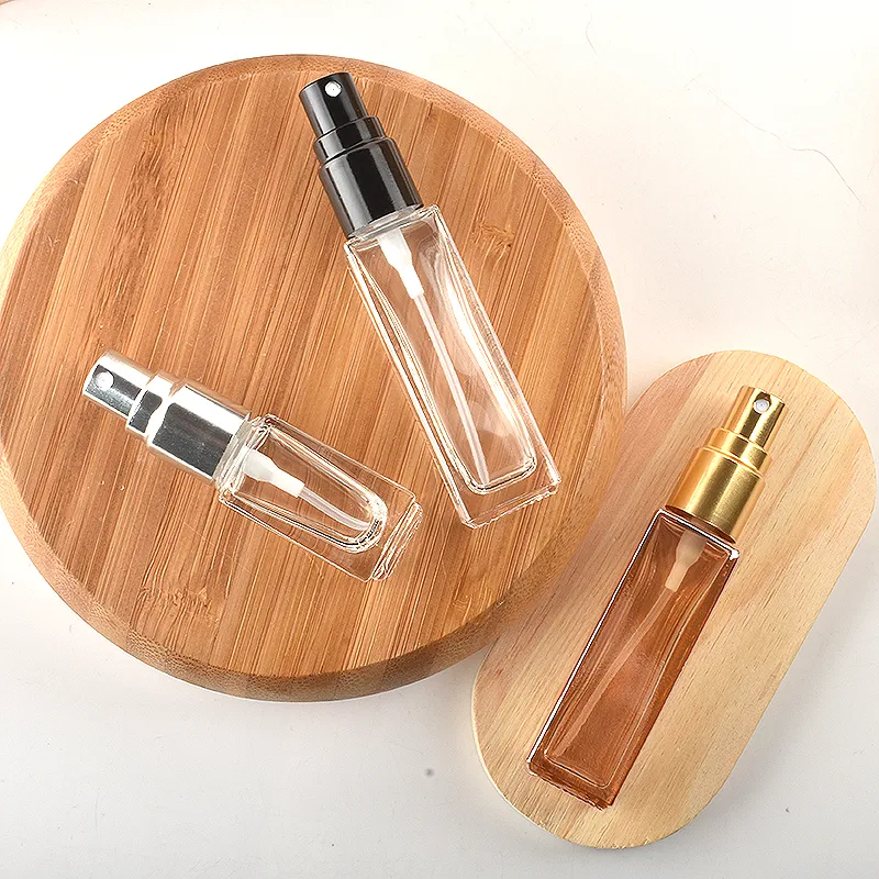 High-end thick bottom cylinder perfume sample bottle 10ml 30ml glass perfume bottle